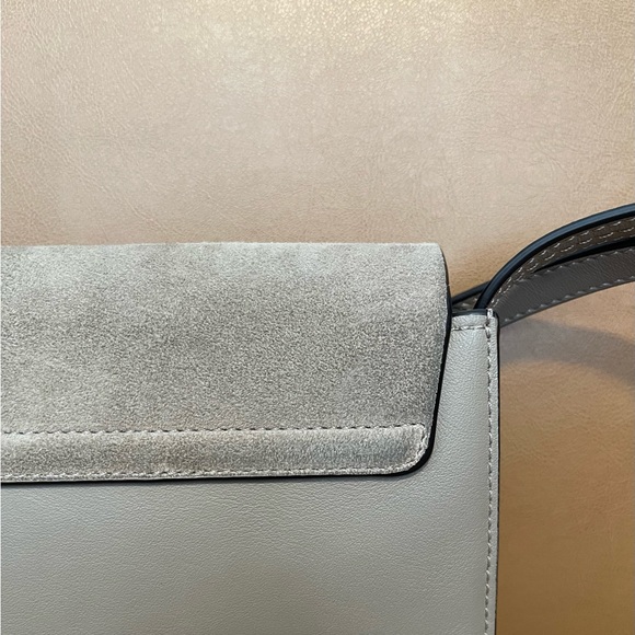 Chloe Faye Shoulder Bag Leather And Suede - Picture 3 of 8